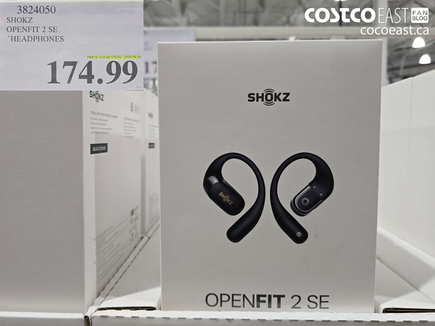 3824050 SHOKZ OPENFIT 2 SE HEADPHONES $174.99