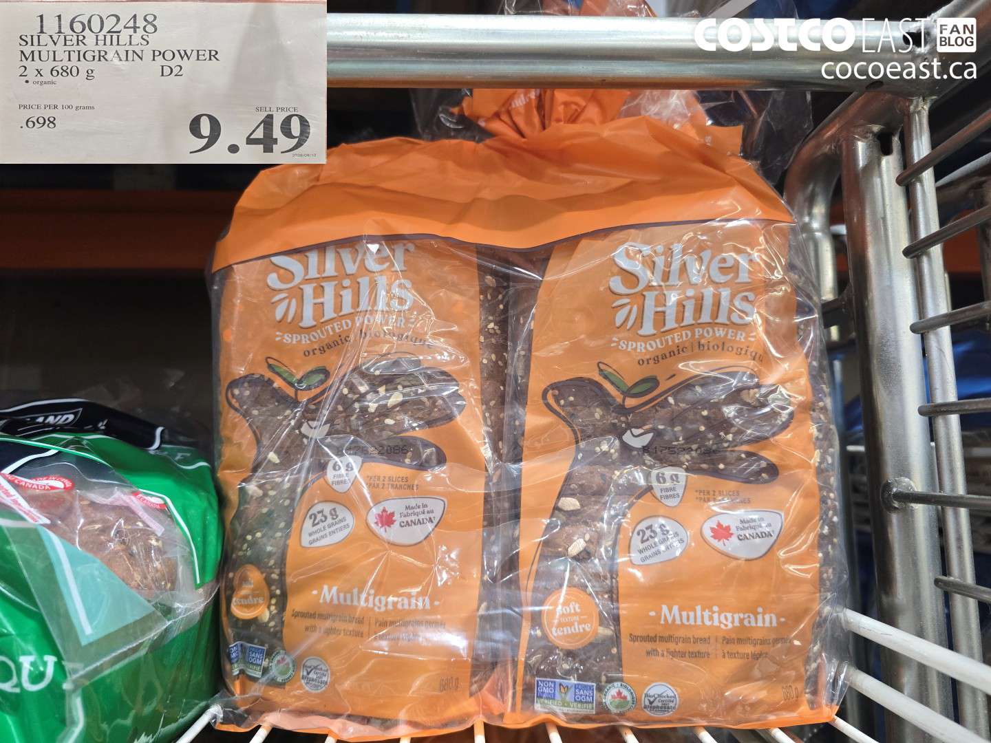 1160248 SILVER HILLS MULTIGRAIN POWER 2 X 680 G $9.49
