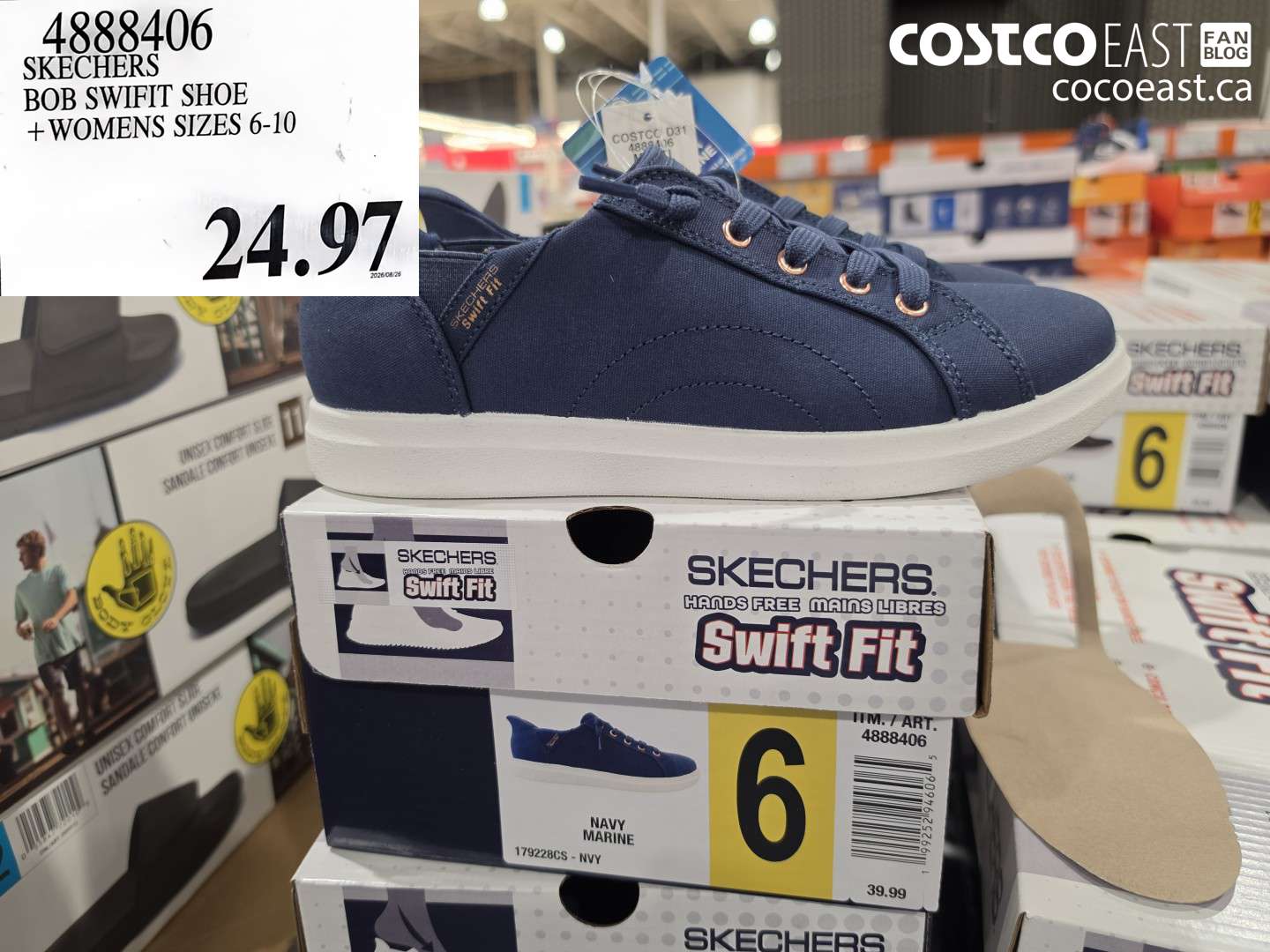 4888406 SKECHERS BOB SWIFT SHOE WOMENS SIZES 6-10 $24.97