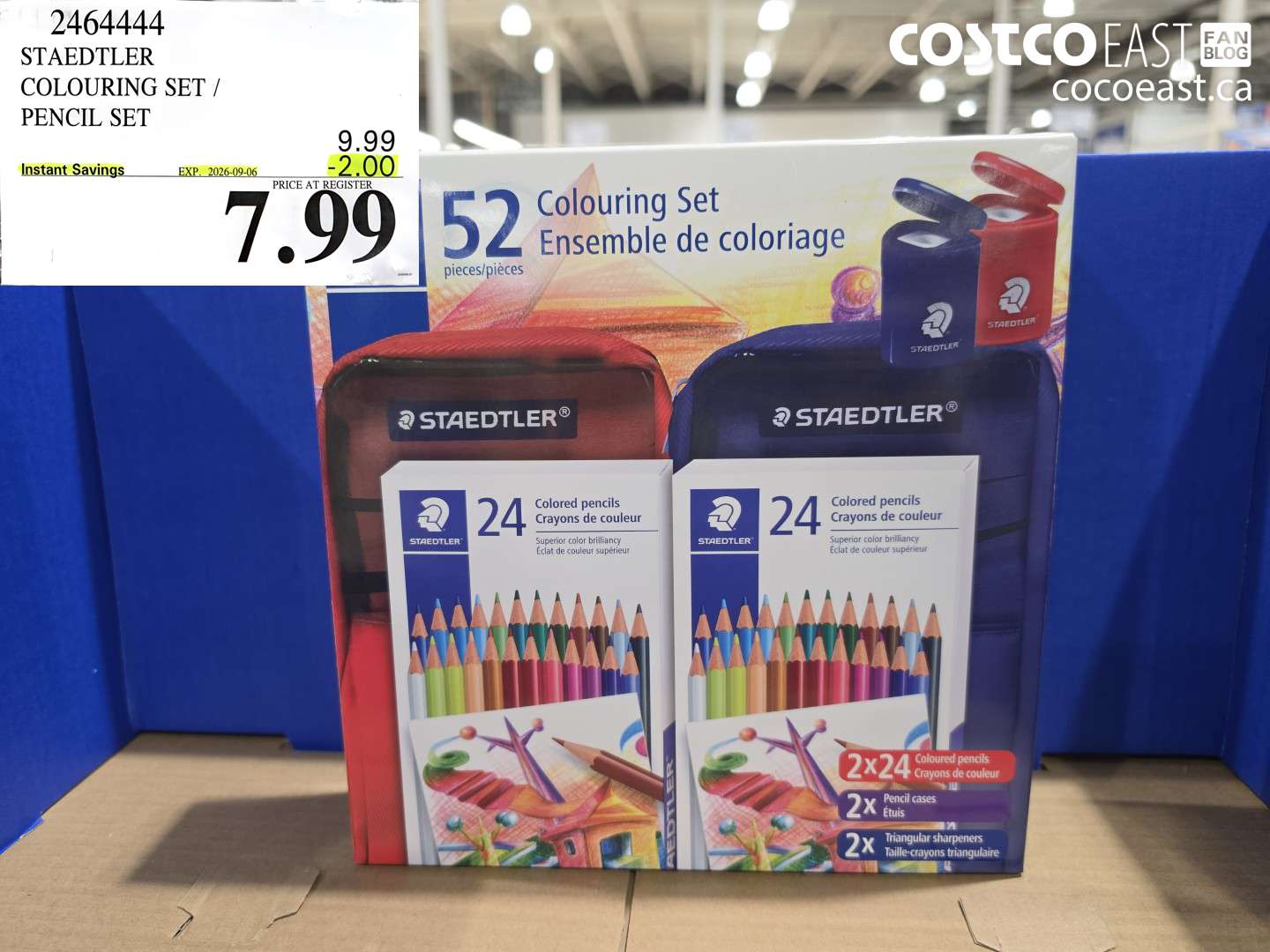 2464444 STAEDTLER COLOURING SET / PENCIL SET ($2.00 INSTANT SAVINGS EXPIRES ON 2026-09-06) $7.99