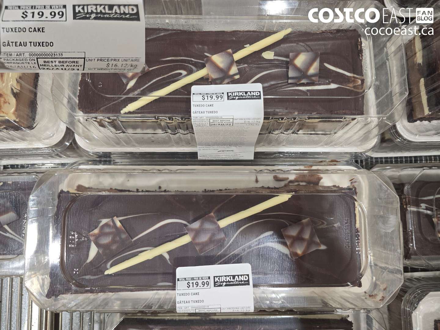 23133 TUXEDO CAKE $19.99