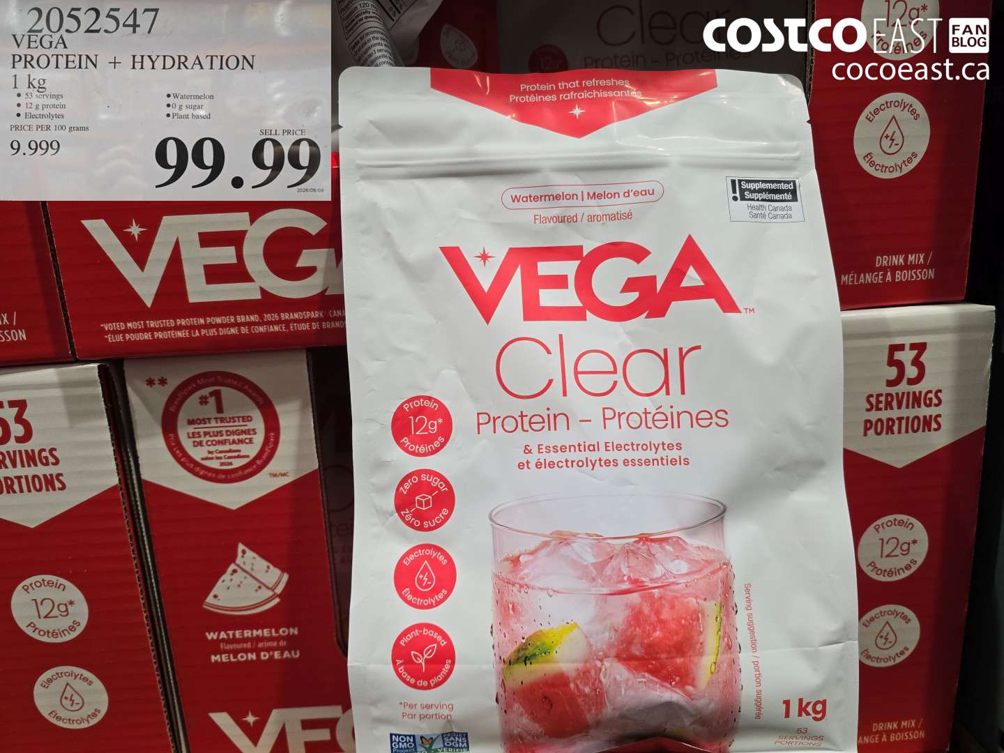 2052547 VEGA PROTEIN + HYDRATION 1 KG $99.99