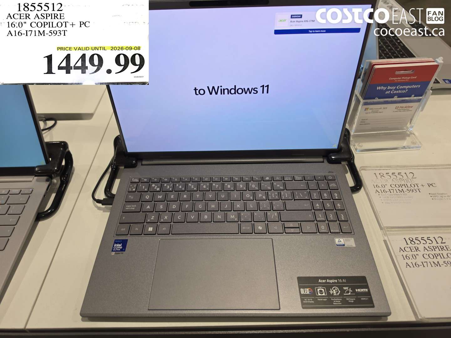 1855512 ACER ASPIRE 16.0
