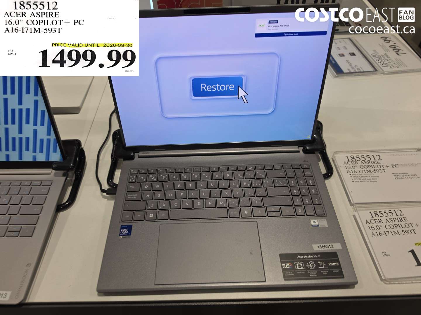 1855512 ACER ASPIRE 16.0
