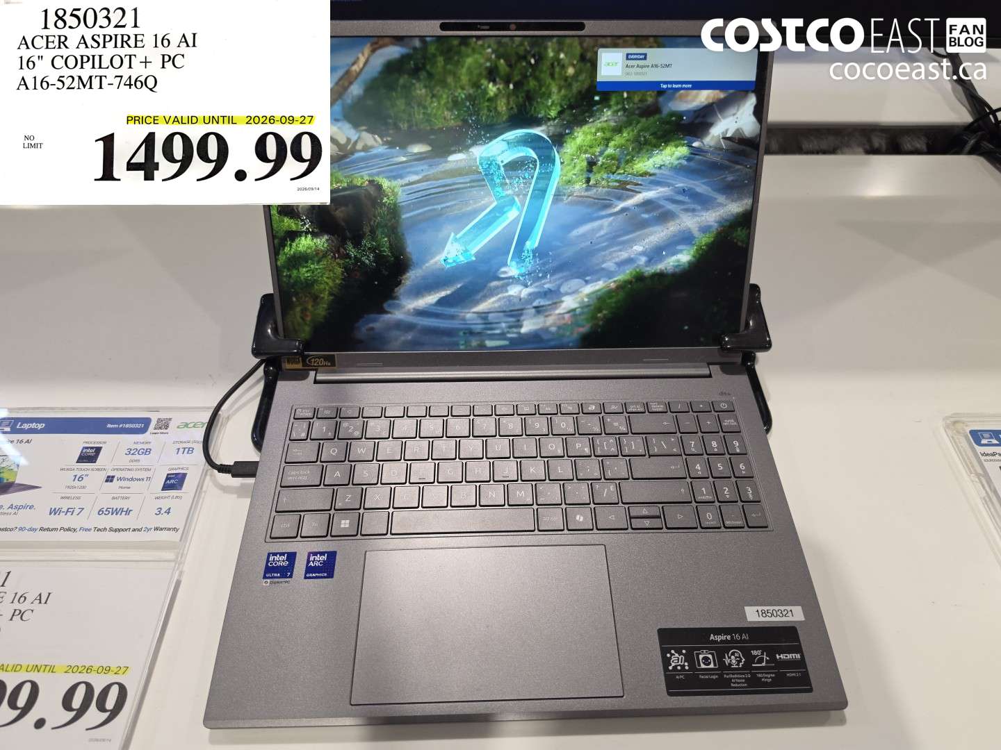 1850321 ACER ASPIRE 16 AI 16