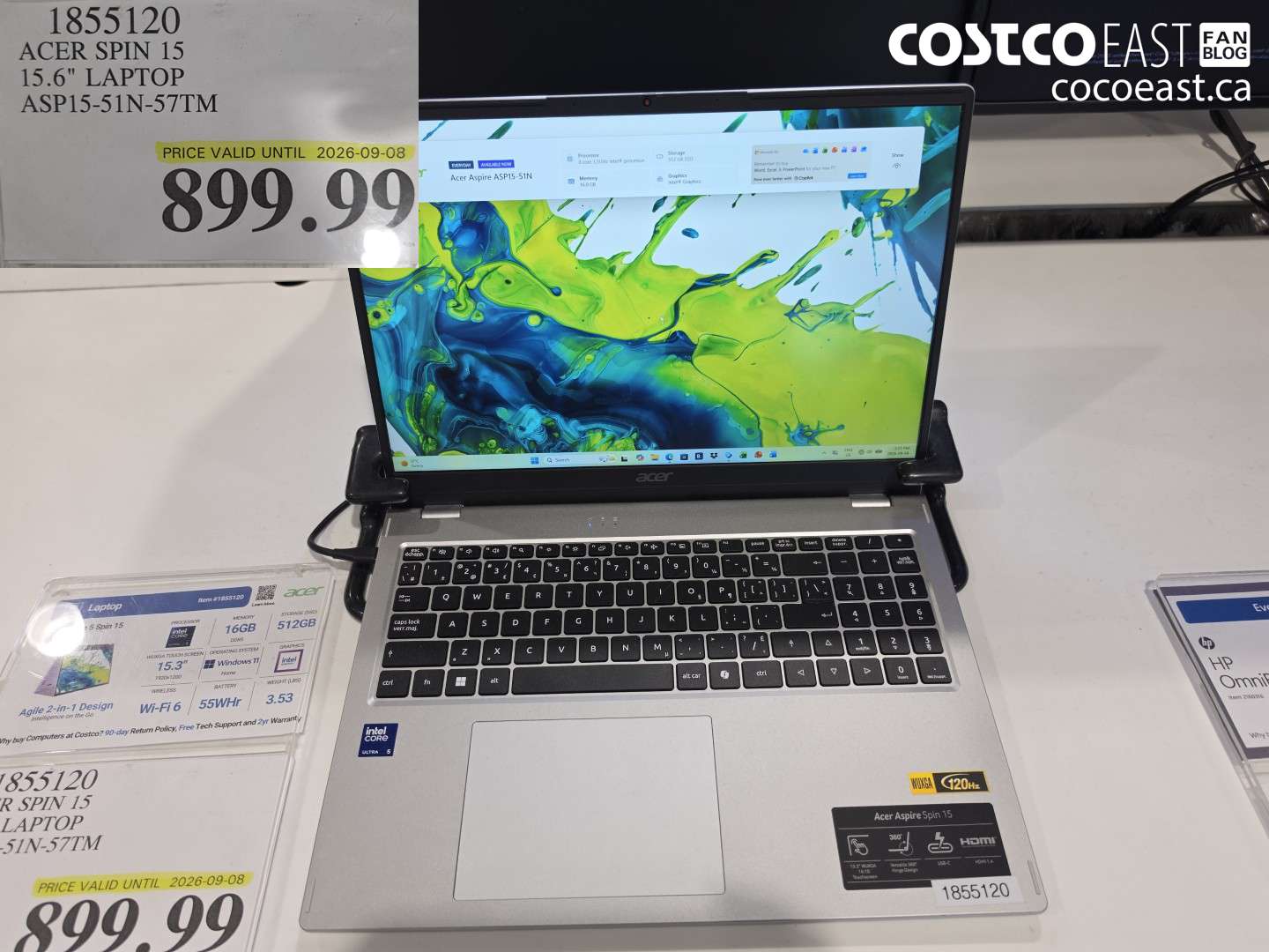 1855120 ACER SPIN 15 15.6