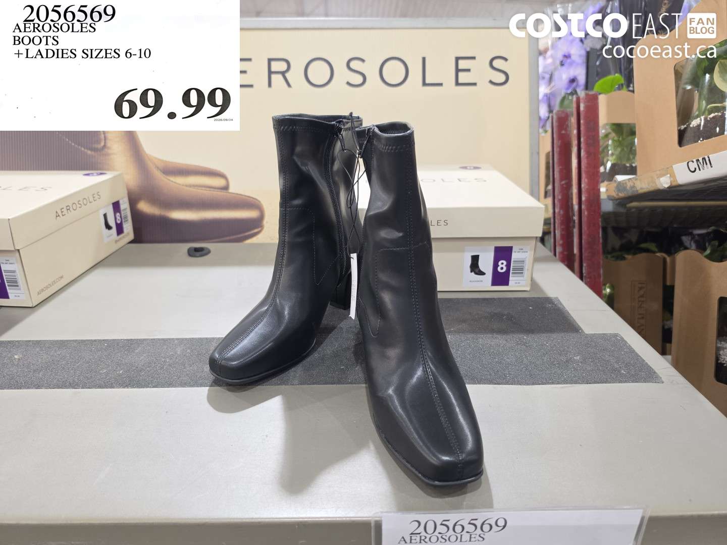 2056569 AEROSOLES BOOTS LADIES SIZES 6-10 $69.99
