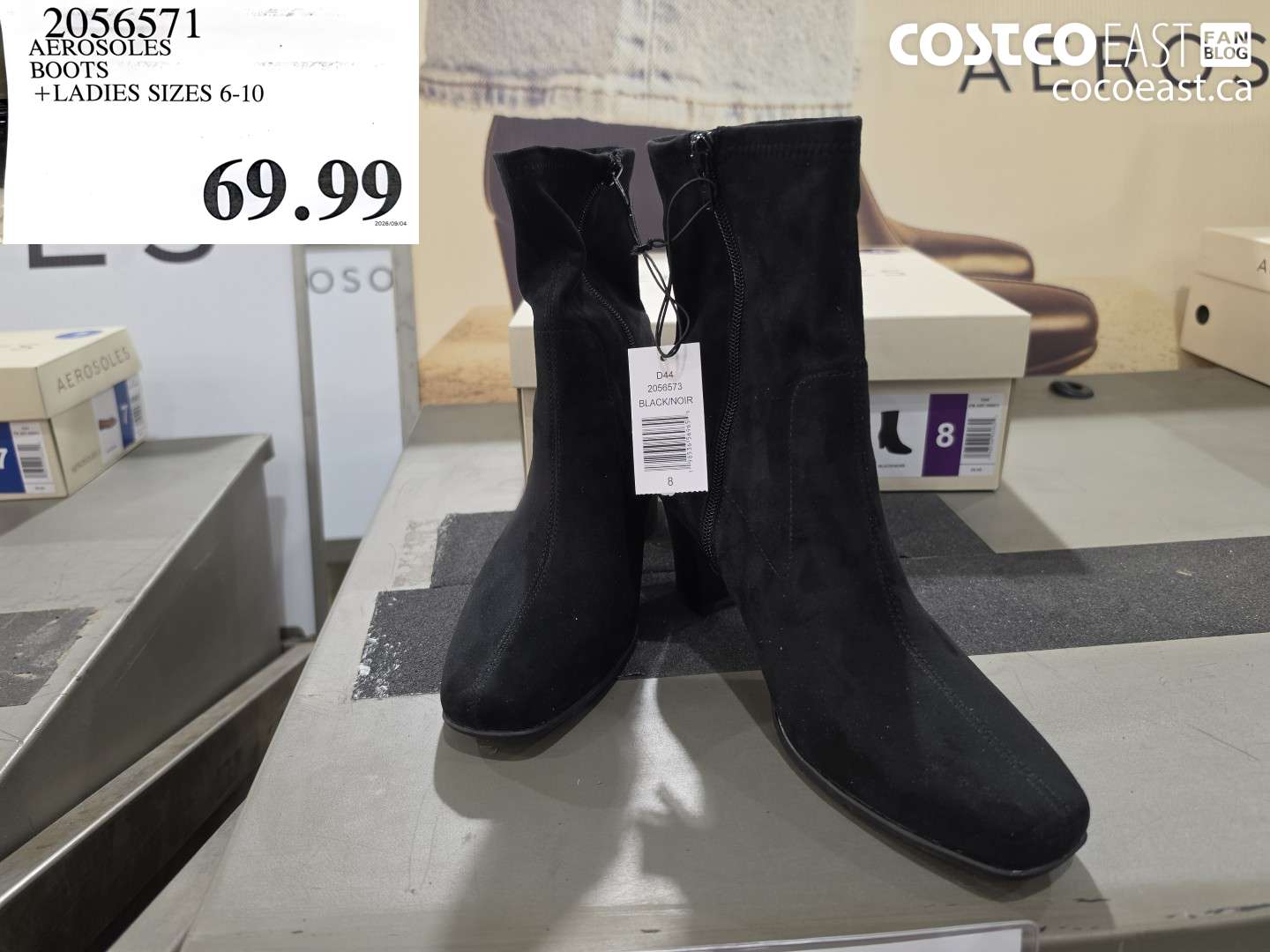 2056571 AEROSOLES BOOTS LADIES SIZES 6-10 $69.99