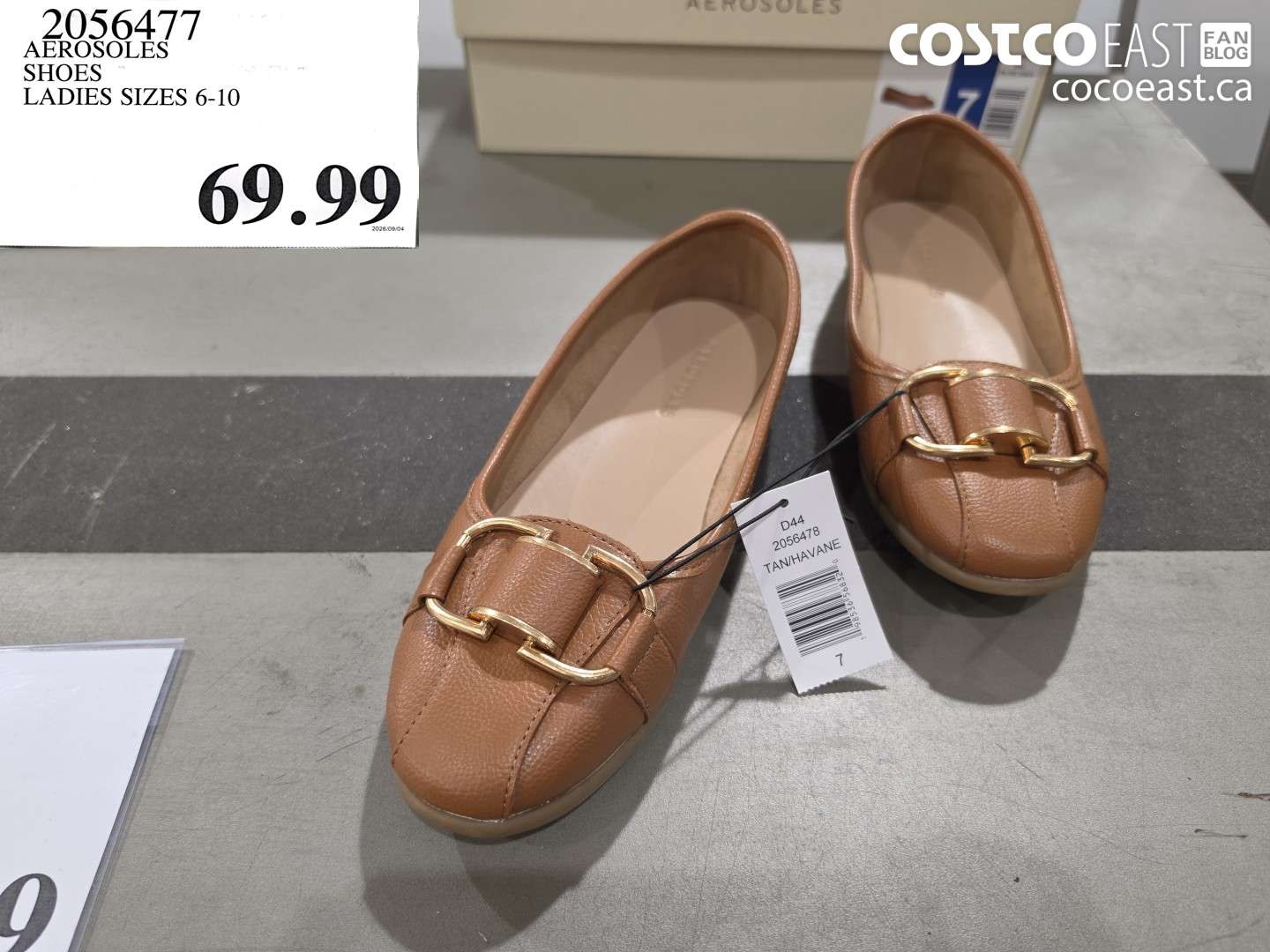 2056477 AEROSOLES SHOES LADIES SIZES 6-10 $69.99