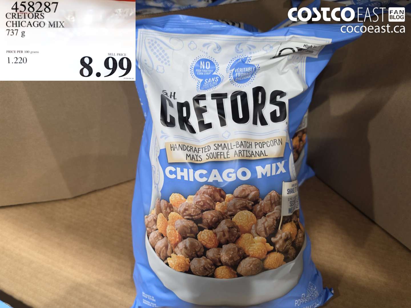 458287 CRETORS CHICAGO MIX 737 G $8.99