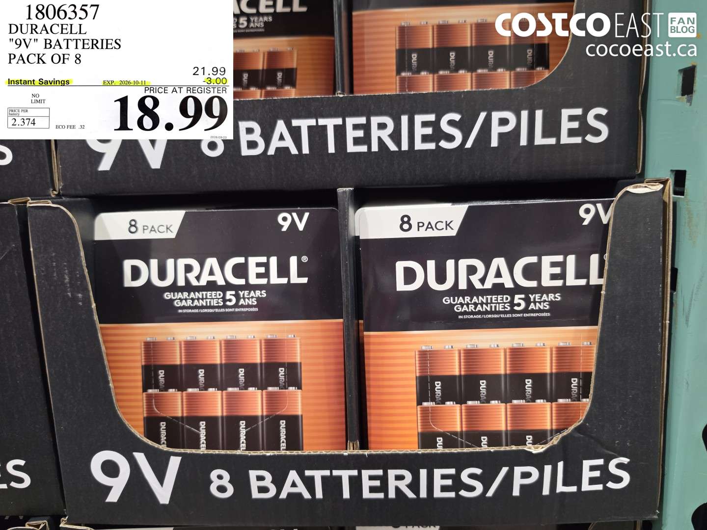 1806357 DURACELL 