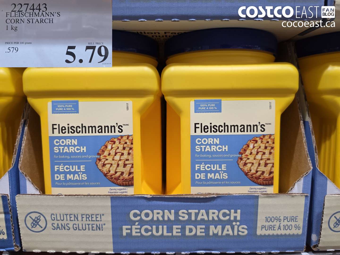 227443 FLEISCHMANN'S CORN STARCH 1 KG $5.79
