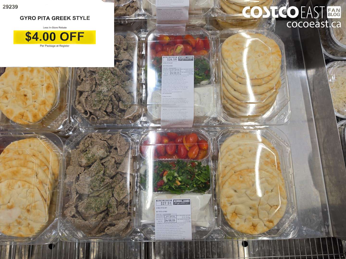 29239 GYRO PITA GREEK STYLE ($4.00 INSTANT SAVINGS)