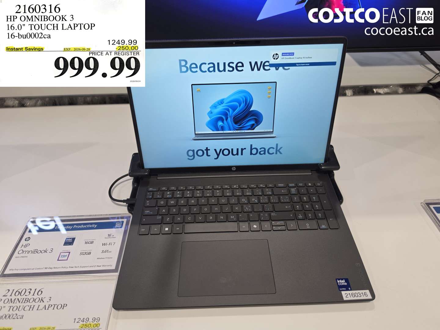 2160316 HP OMNIBOOK 3 16.0