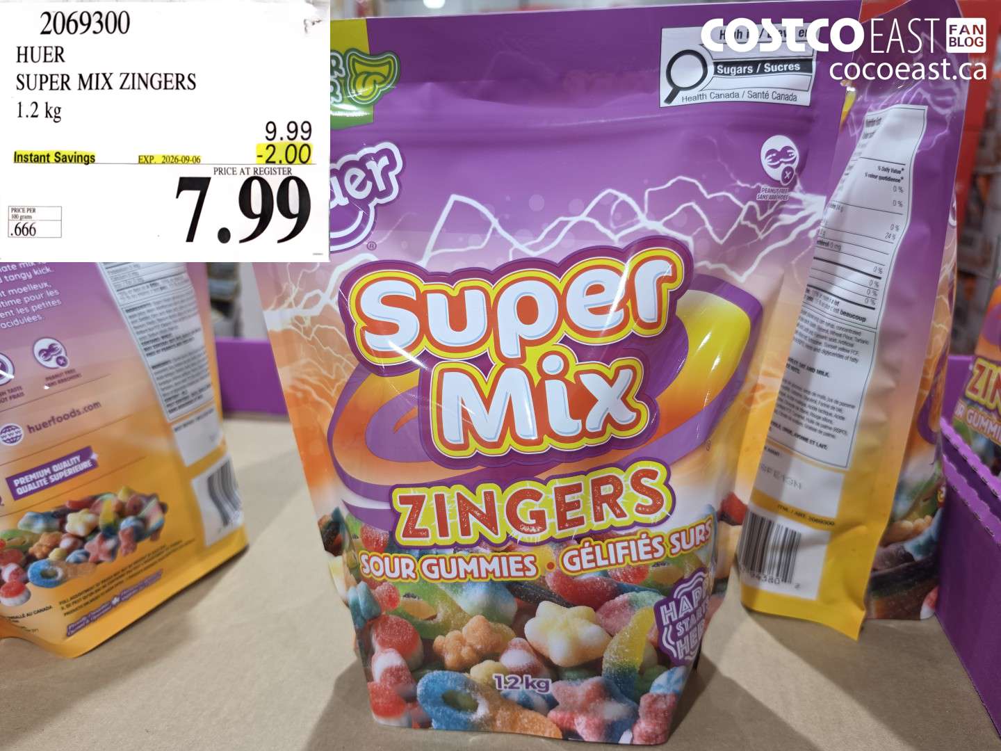 2069300 HUER SUPER MIX ZINGERS 1.2 KG ($2.00 INSTANT SAVINGS EXPIRES ON 2026-09-06) $7.99