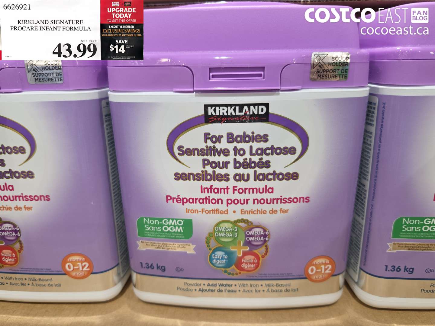 6626921 KIRKLAND SIGNATURE PROCARE INFANT FORMULA ($14.00 INSTANT SAVINGS EXPIRES ON 2026-09-13) $29.99