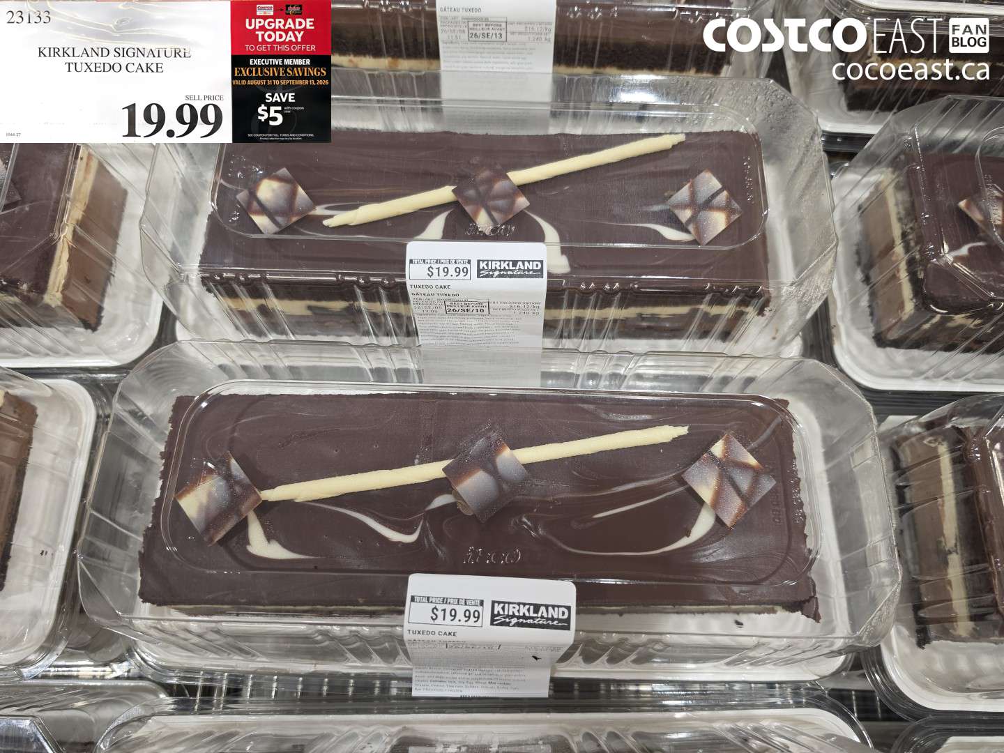 23133 KIRKLAND SIGNATURE TUXEDO CAKE ($5.00 INSTANT SAVINGS EXPIRES ON 2026-09-13) $14.99