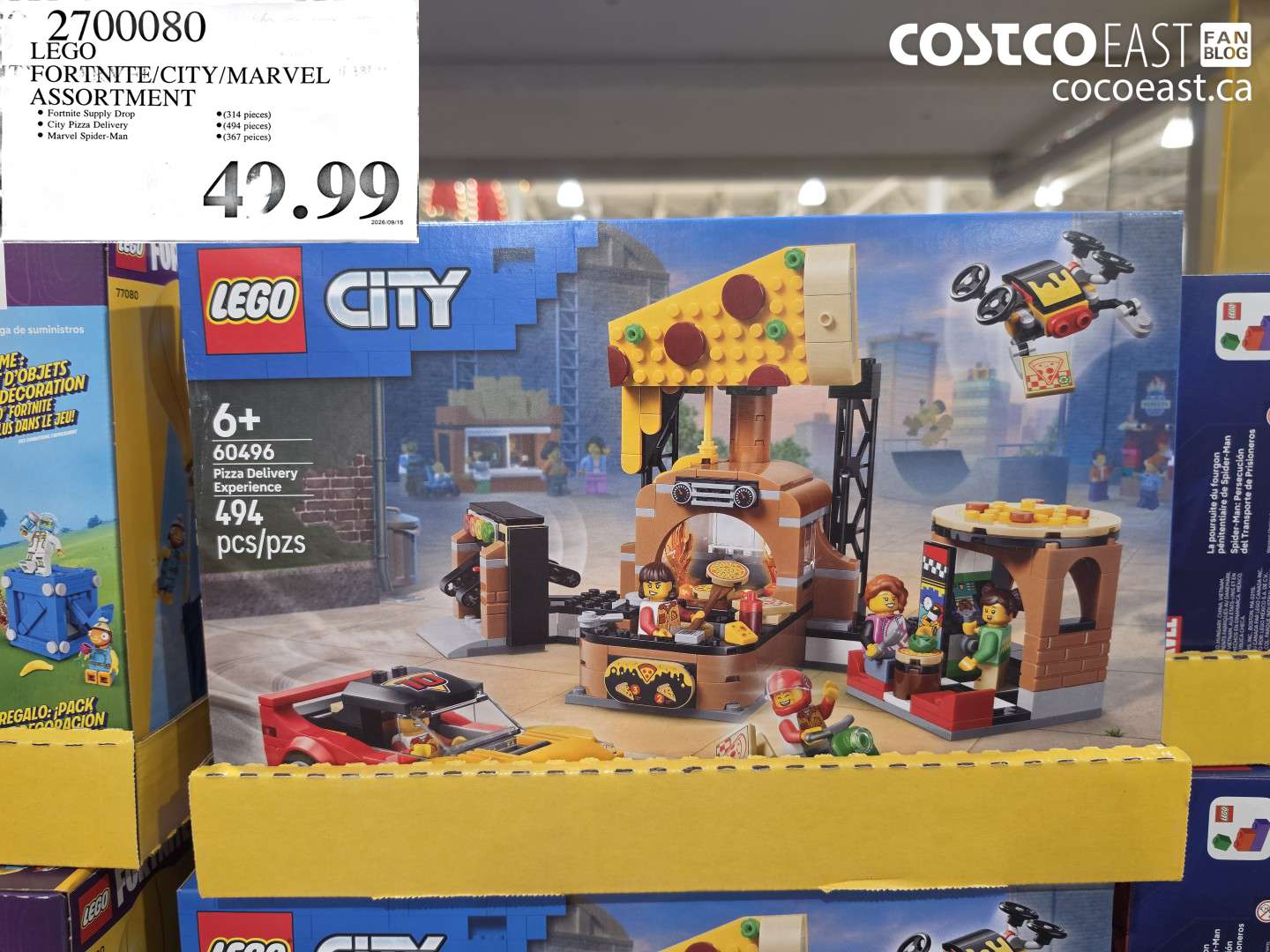 2700080 LEGO FORTNITE/CITY/MARVEL ASSORTMENT $49.99