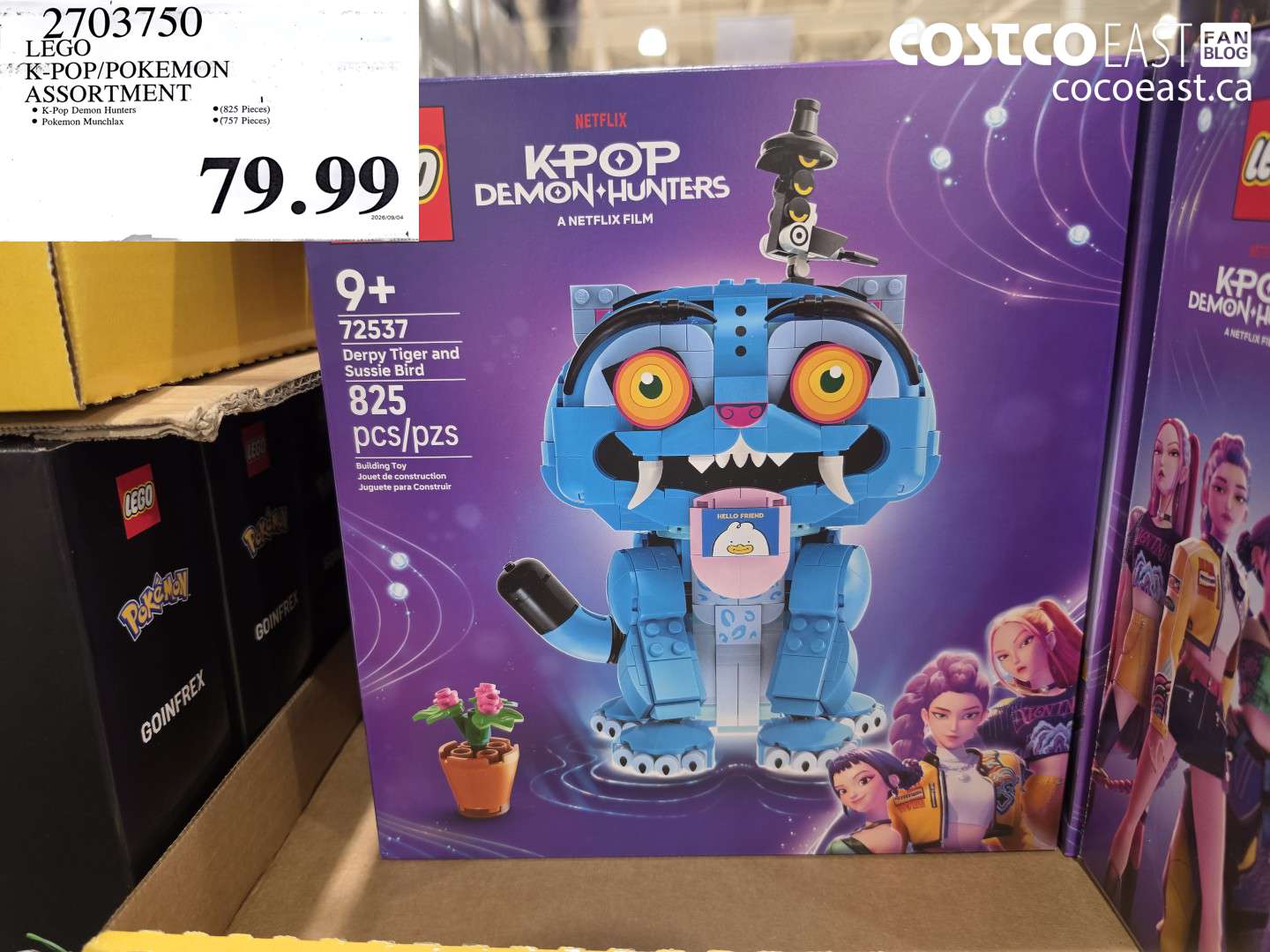 2703750 LEGO K-POP/POKEMON ASSORTMENT $79.99