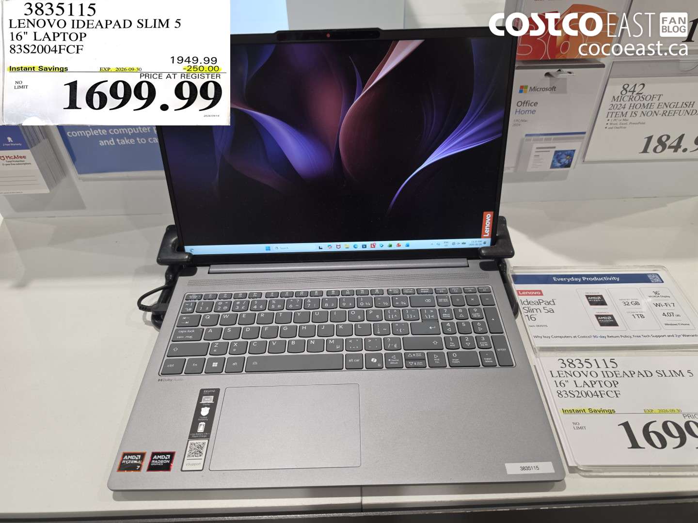 3835115 LENOVO IDEAPAD SLIM 5 16