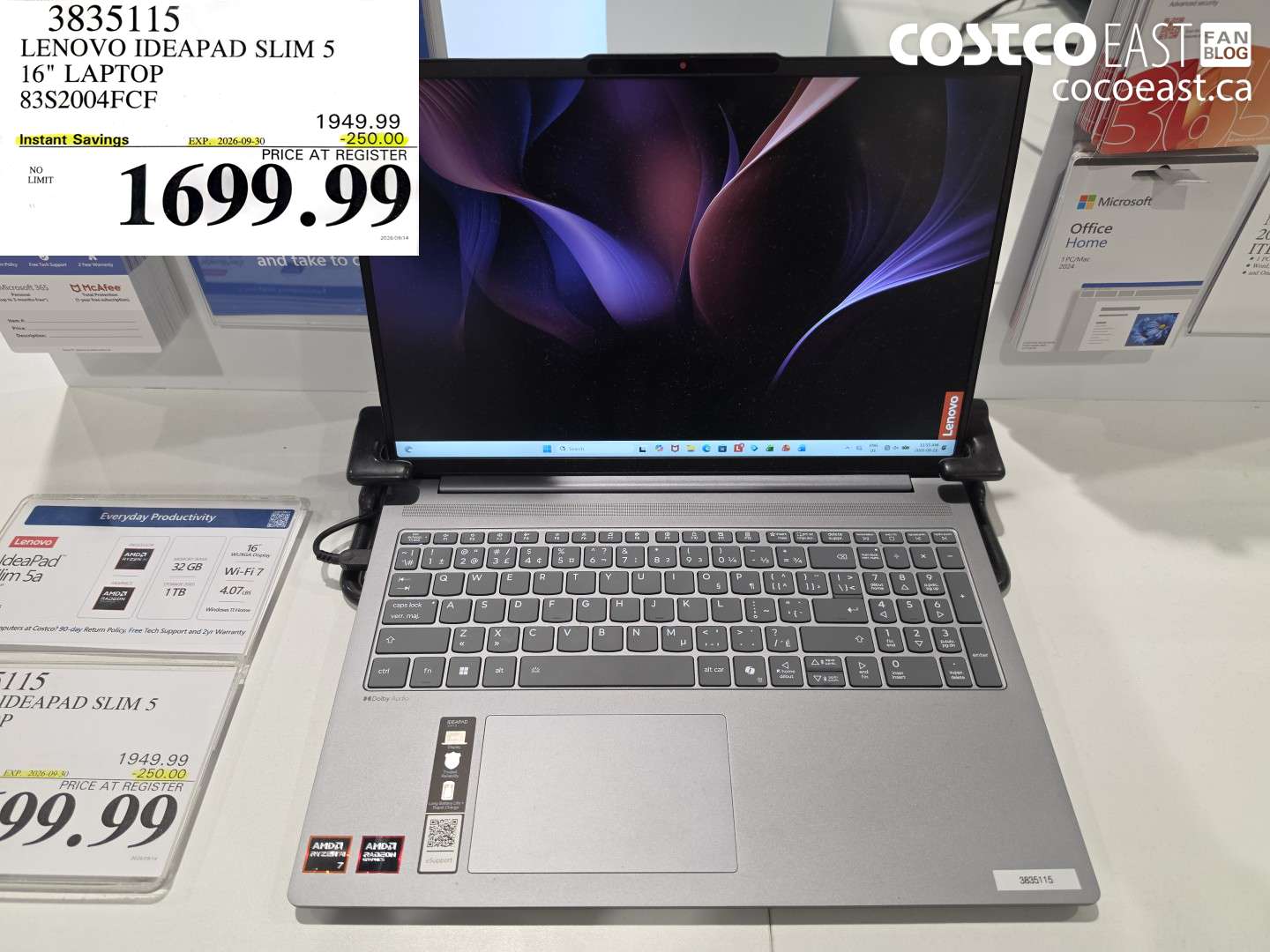 3835115 LENOVO IDEAPAD SLIM 5 16