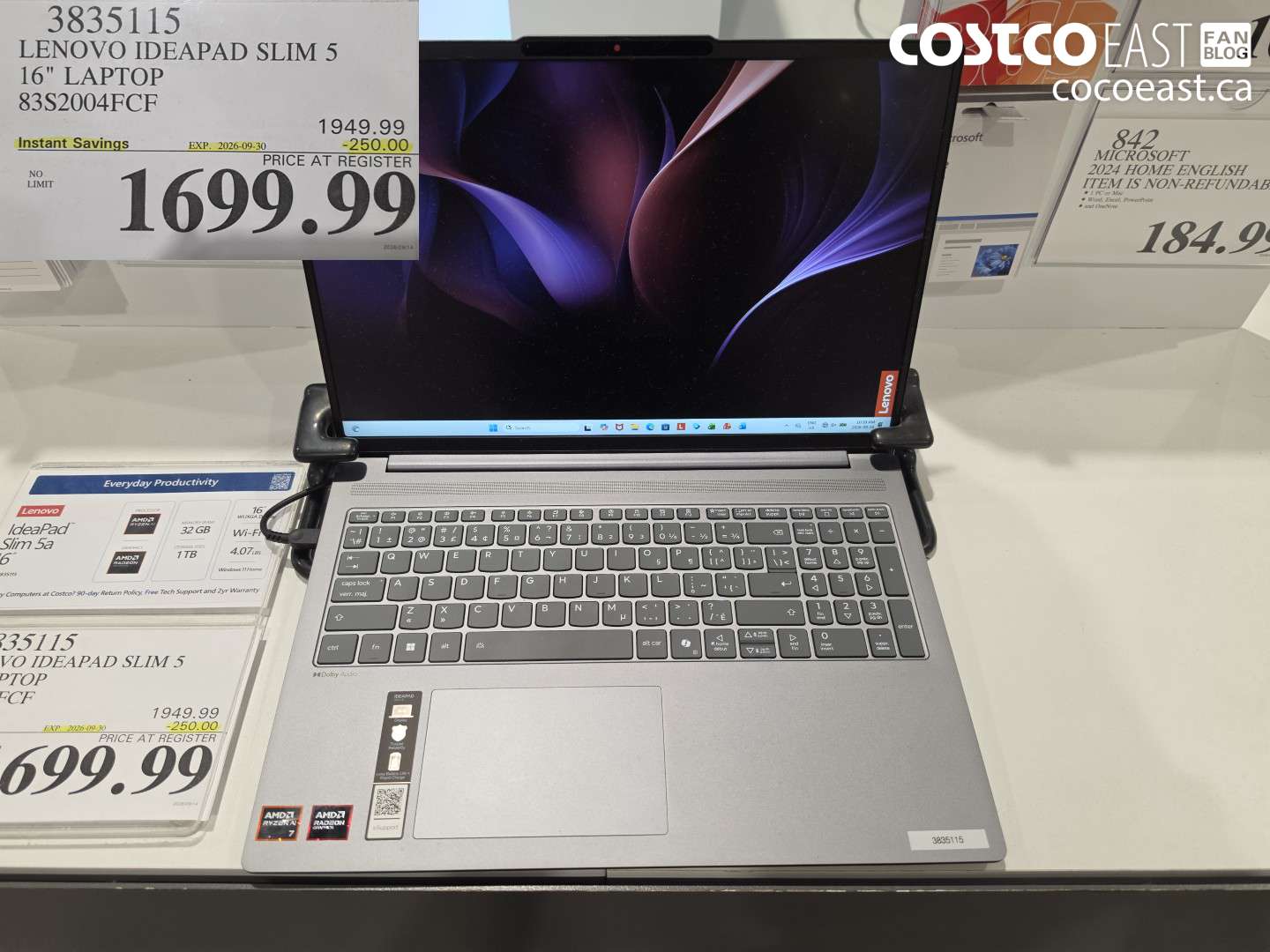 3835115 LENOVO IDEAPAD SLIM 5 16