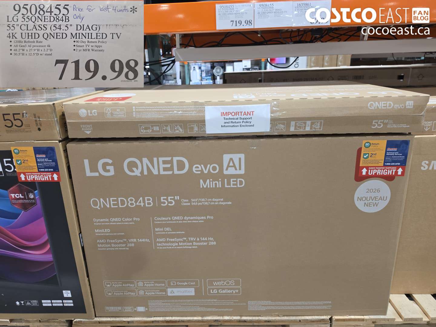 9508455 LG 55QNED84B 55