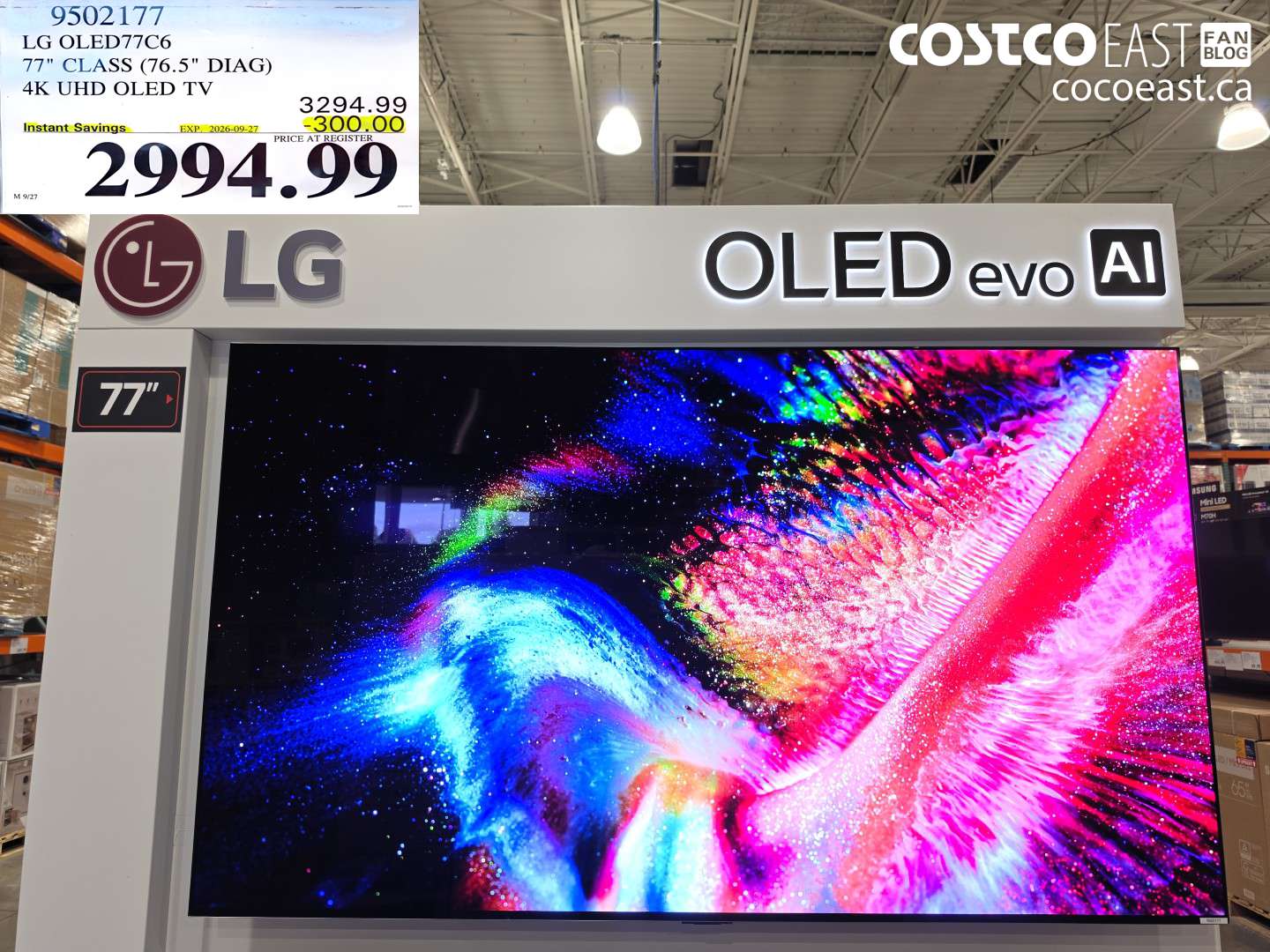 9502177 LG OLED77C6 77