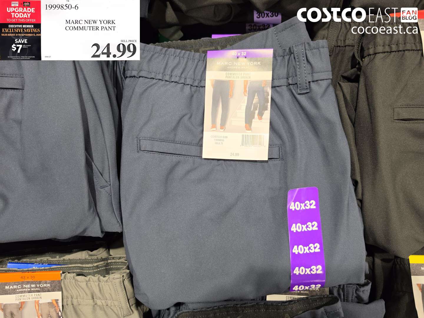 19998506 MARC NEW YORK COMMUTER PANT ($7.00 INSTANT SAVINGS EXPIRES ON 2026-09-13) $27.99