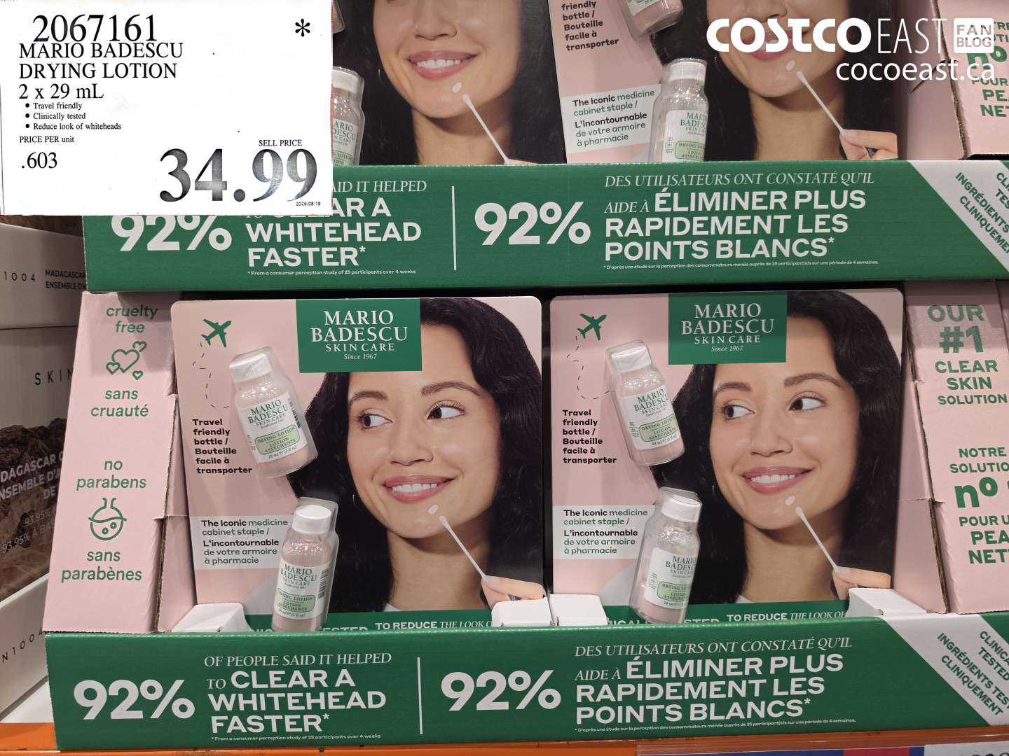 2067161 MARIO BADESCU DRYING LOTION 2 X 29 ML $34.99