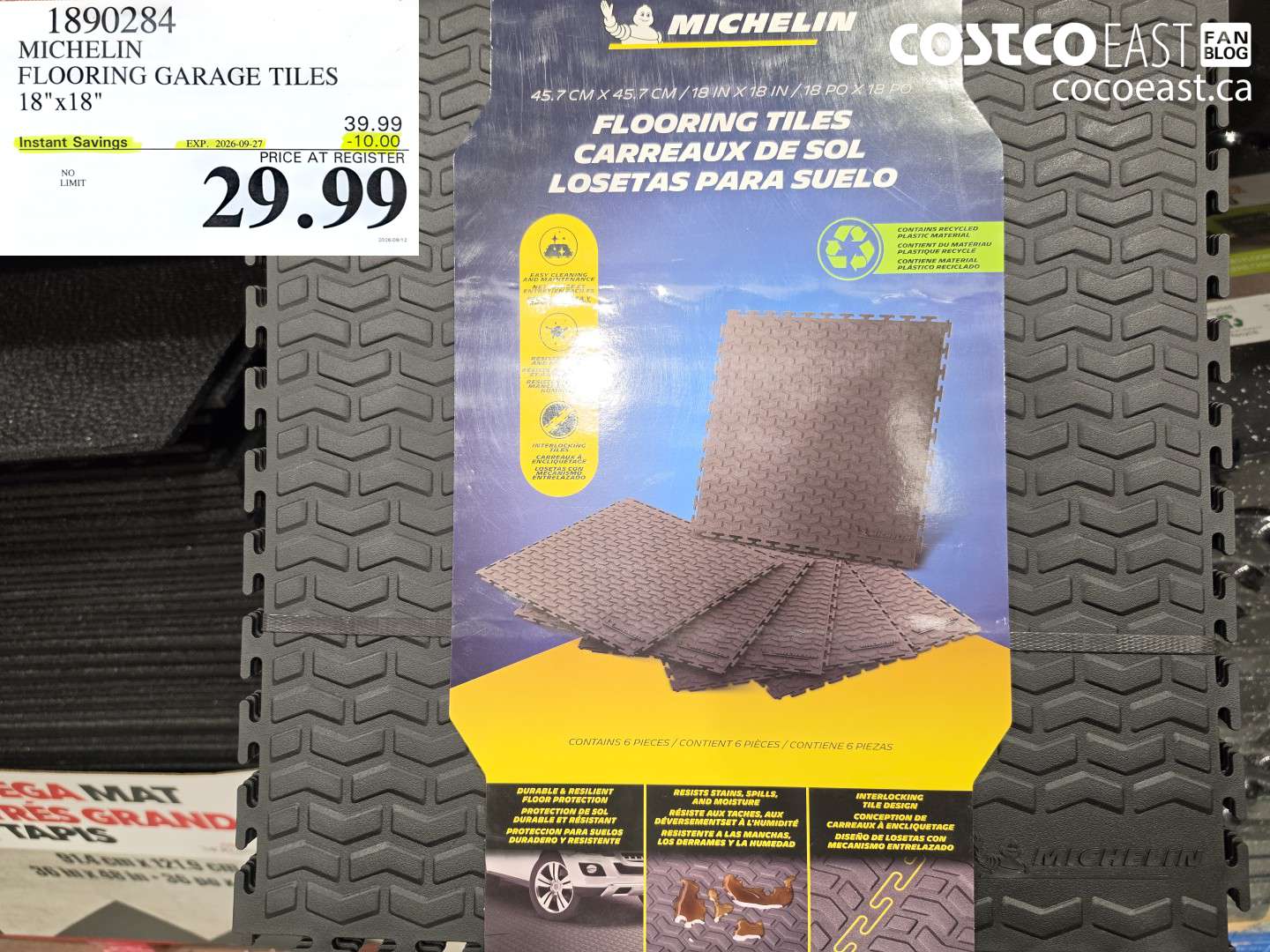 1890284 MICHELIN FLOORING GARAGE TILES 18