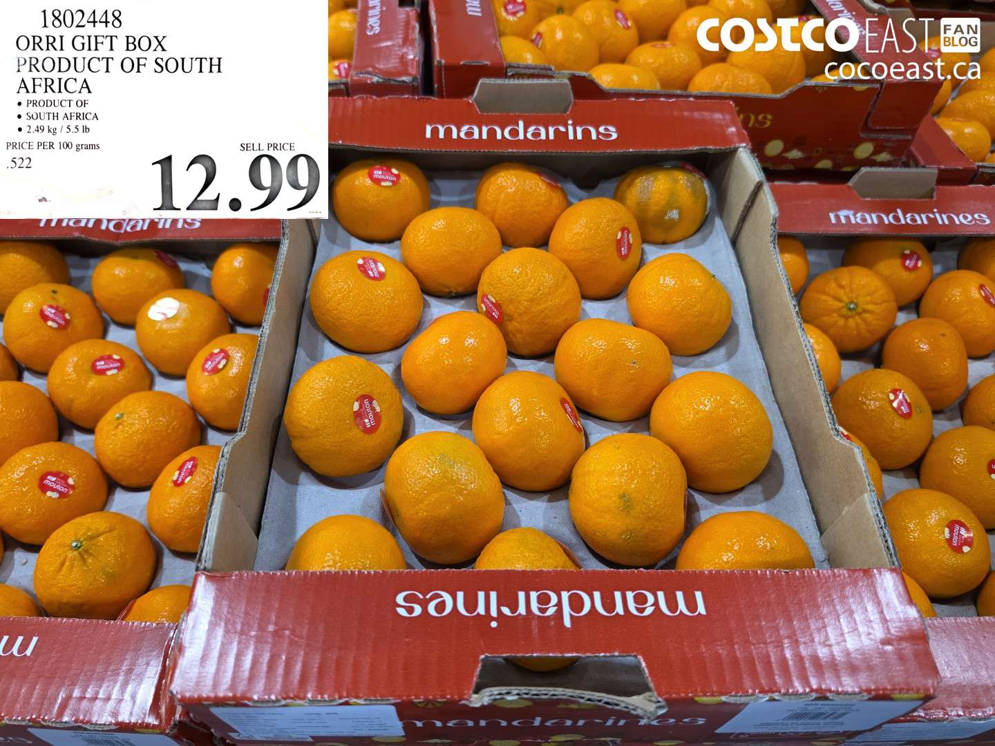 1802448 ORRI GIFT BOX PRODUCT OF SOUTH AFRICA $12.99