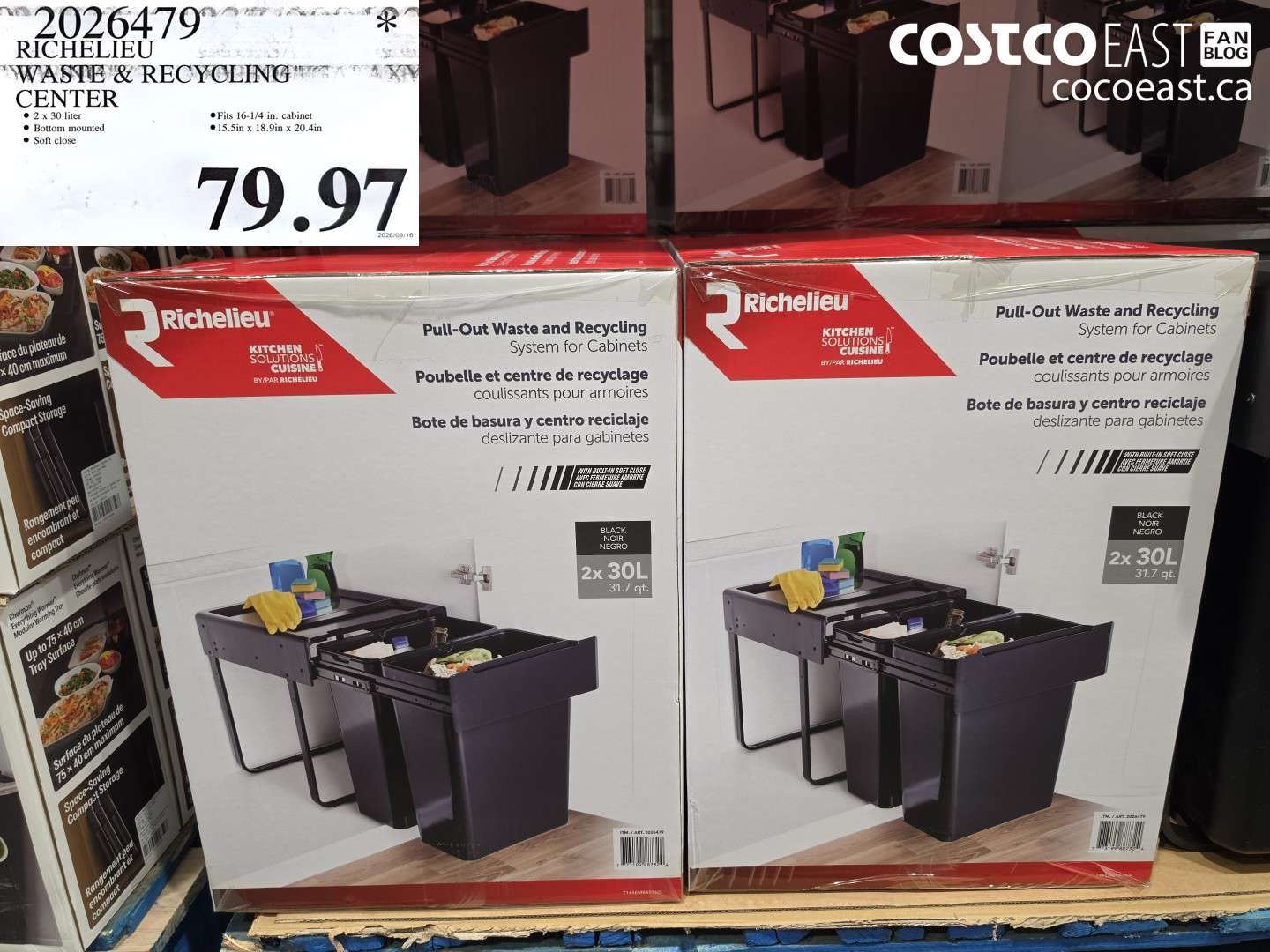 2026479 RICHELIEU WASTE & RECYCLING CENTER $79.97