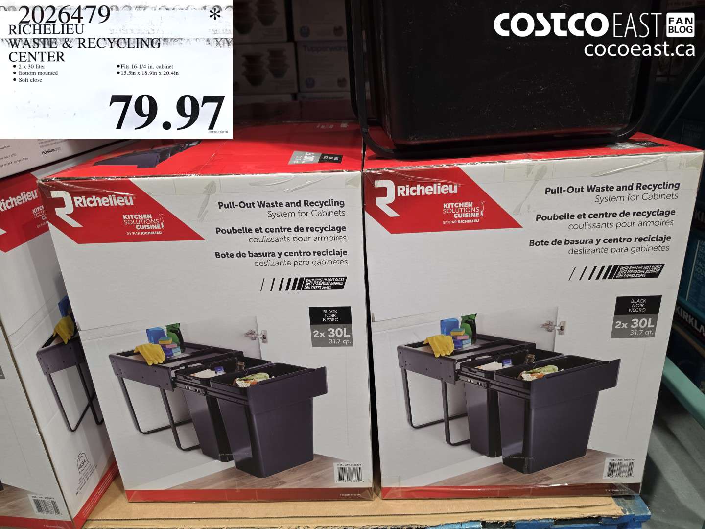 2026479 RICHELIEU WASTE & RECYCLING CENTER $79.97
