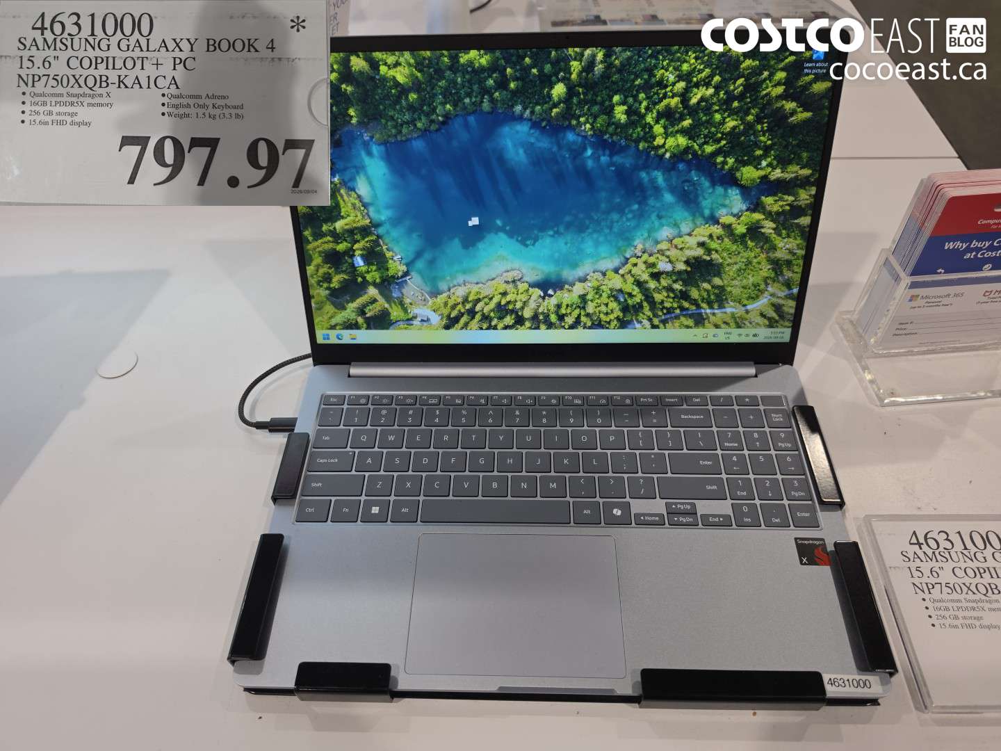 4631000 SAMSUNG GALAXY BOOK 4 15.6