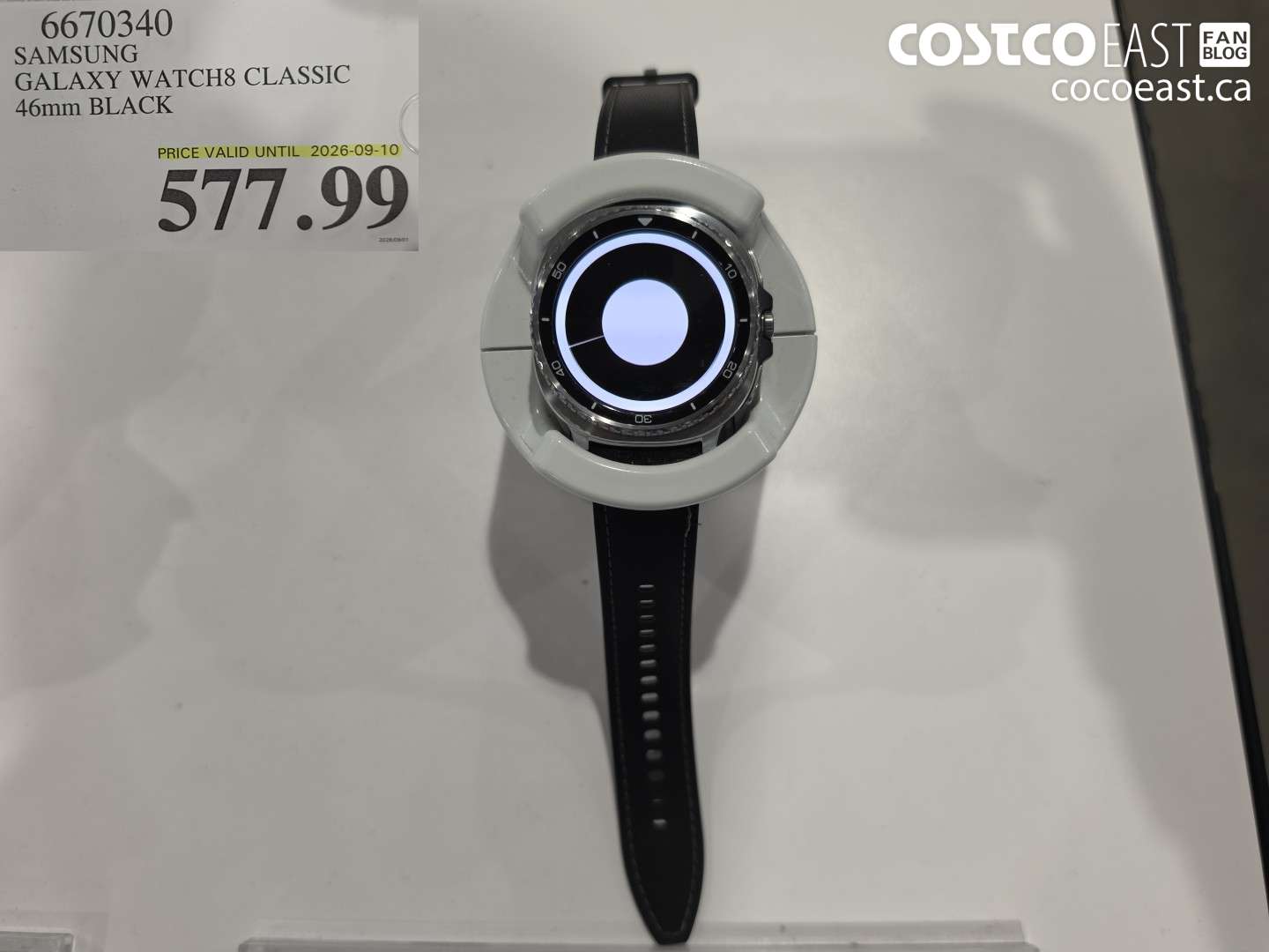 6670340 SAMSUNG GALAXY WATCH8 CLASSIC 46MM BLACK $577.99