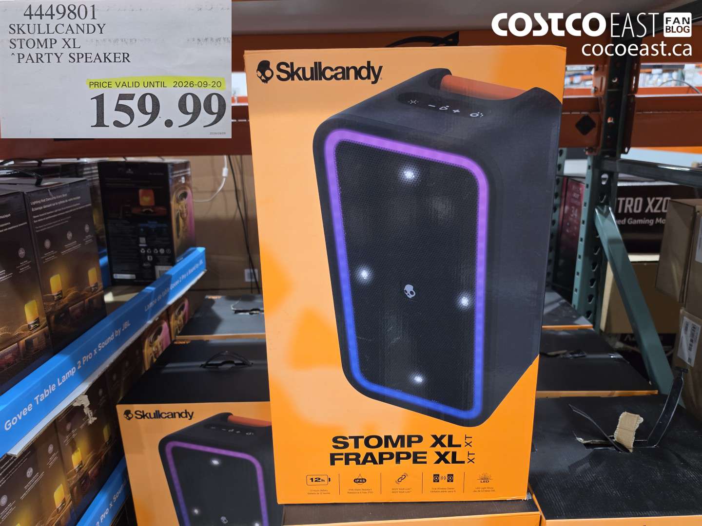 4449801 SKULLCANDY STOMP XL PARTY SPEAKER $159.99