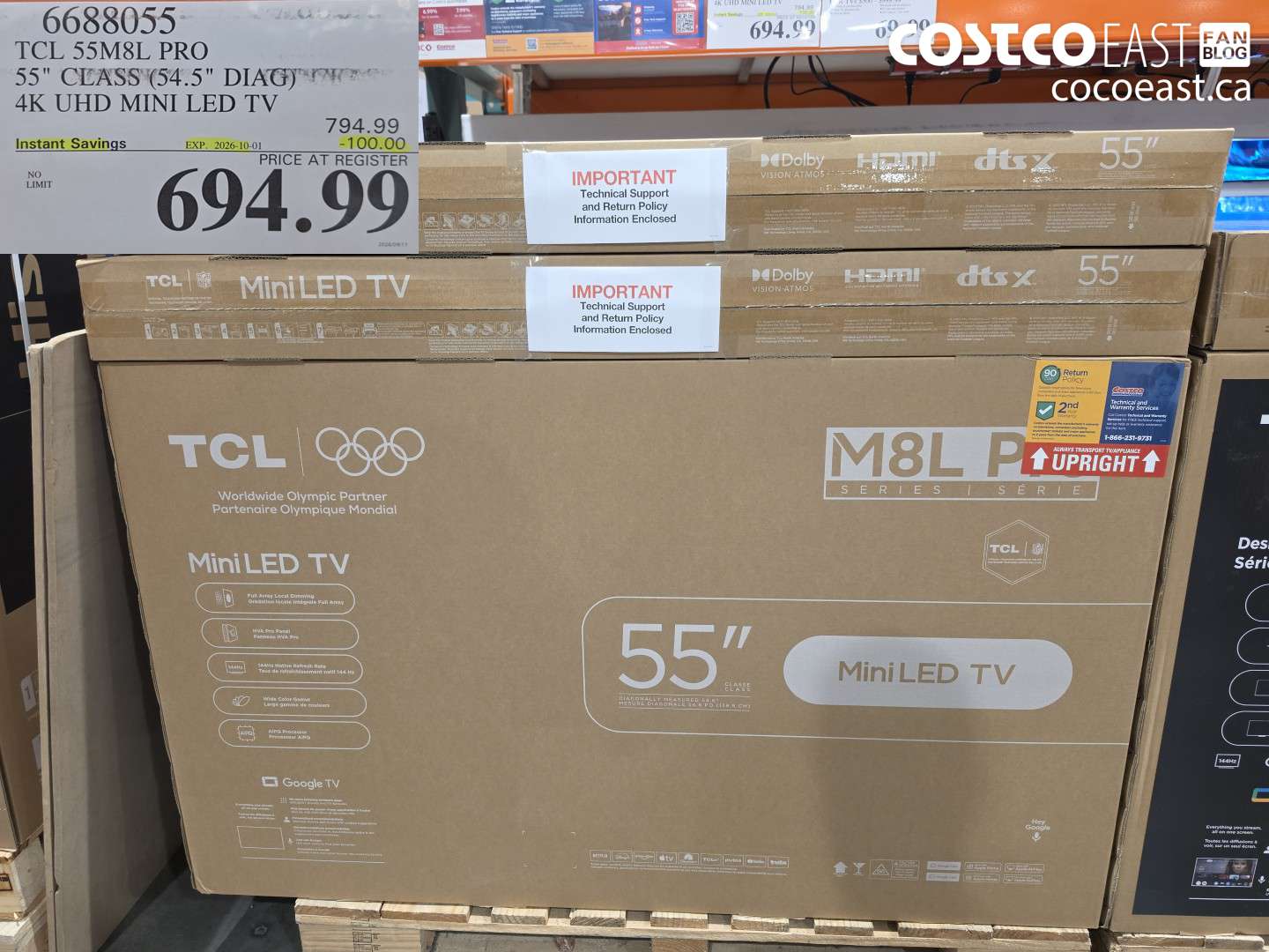 6688055 TCL 55M8L PRO 55