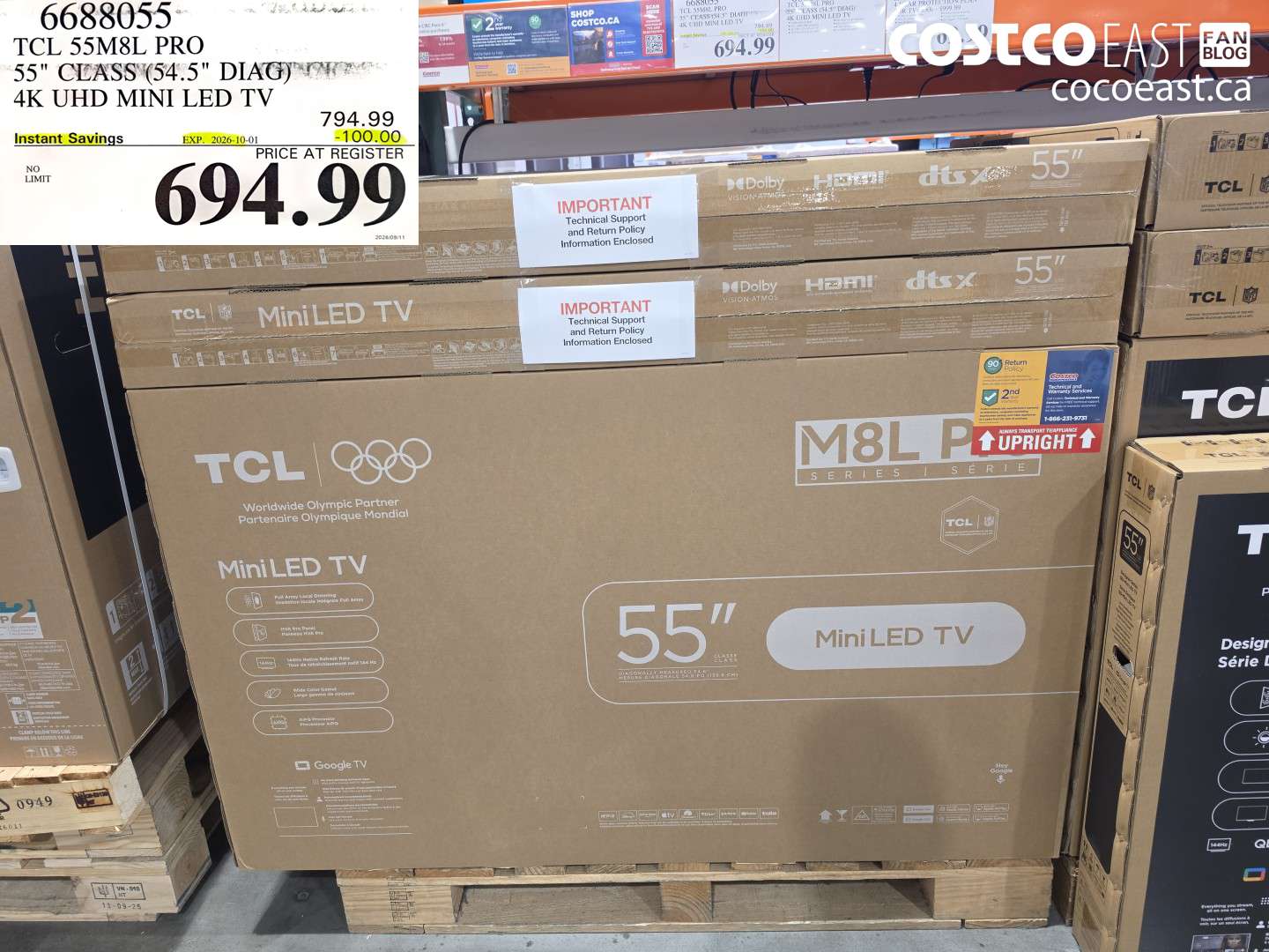 6688055 TCL 55M8L PRO 55