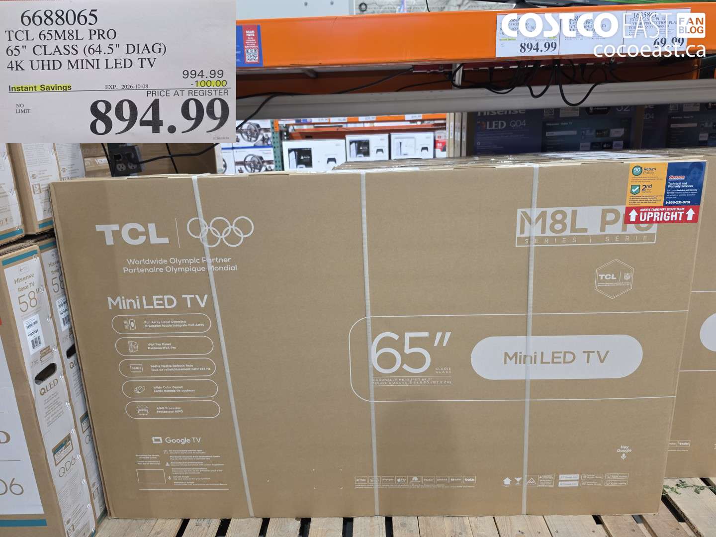 6688065 TCL 65M8L PRO 65