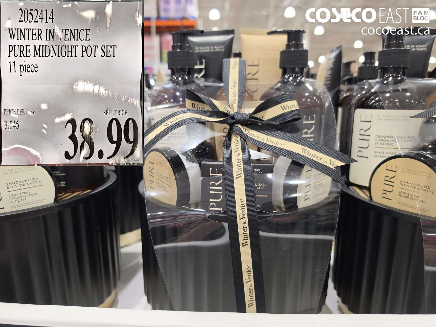 2052414 WINTER IN VENICE PURE MIDNIGHT POT SET 11 PIECE $38.99