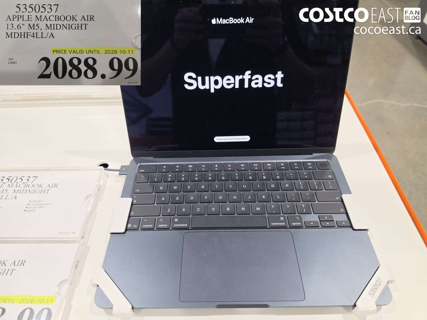 5350537 APPLE MACBOOK AIR 13.6