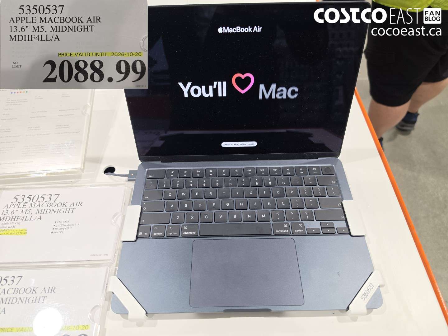 5350537 APPLE MACBOOK AIR 13.6