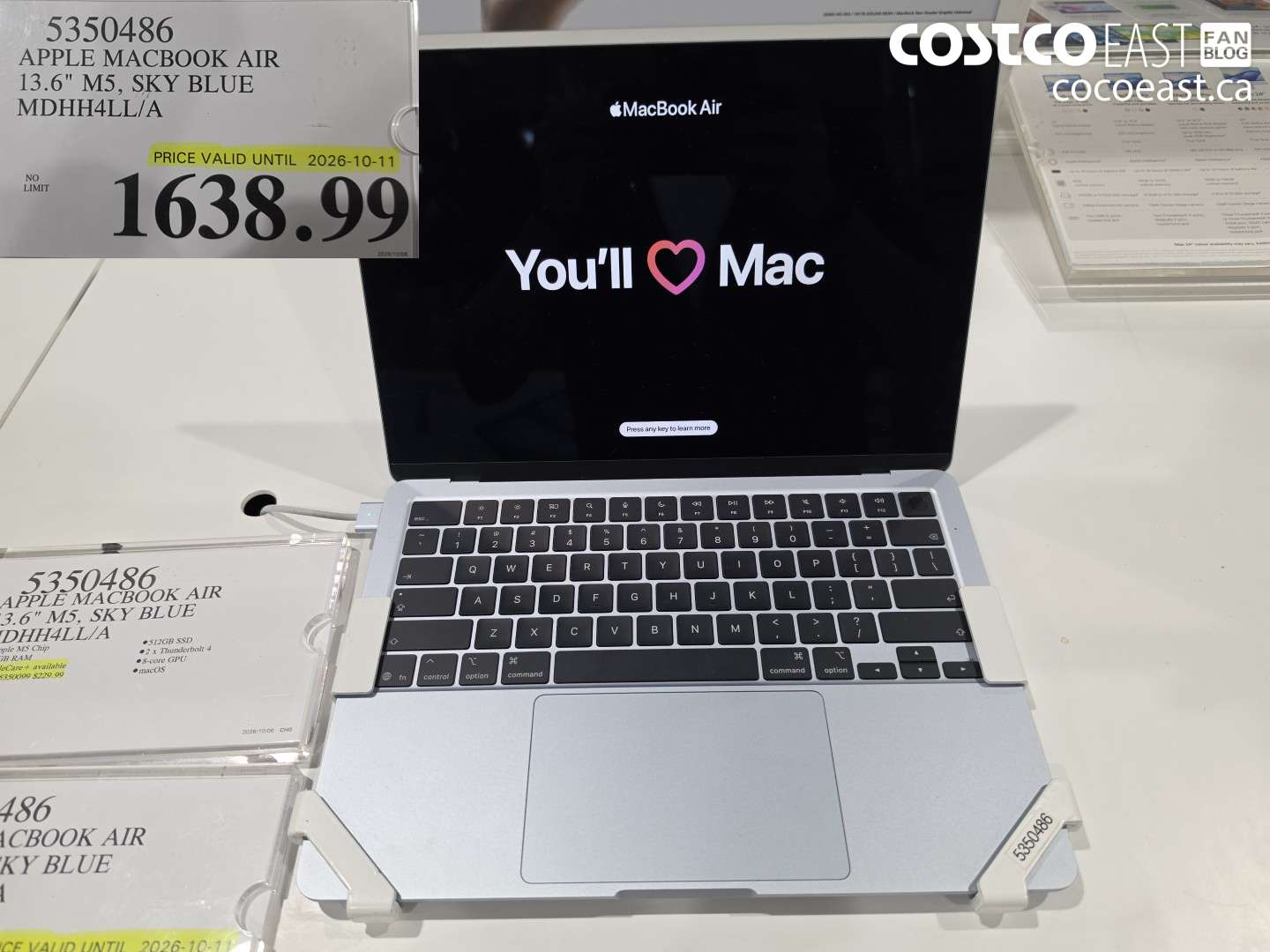 5350486 APPLE MACBOOK AIR 13.6