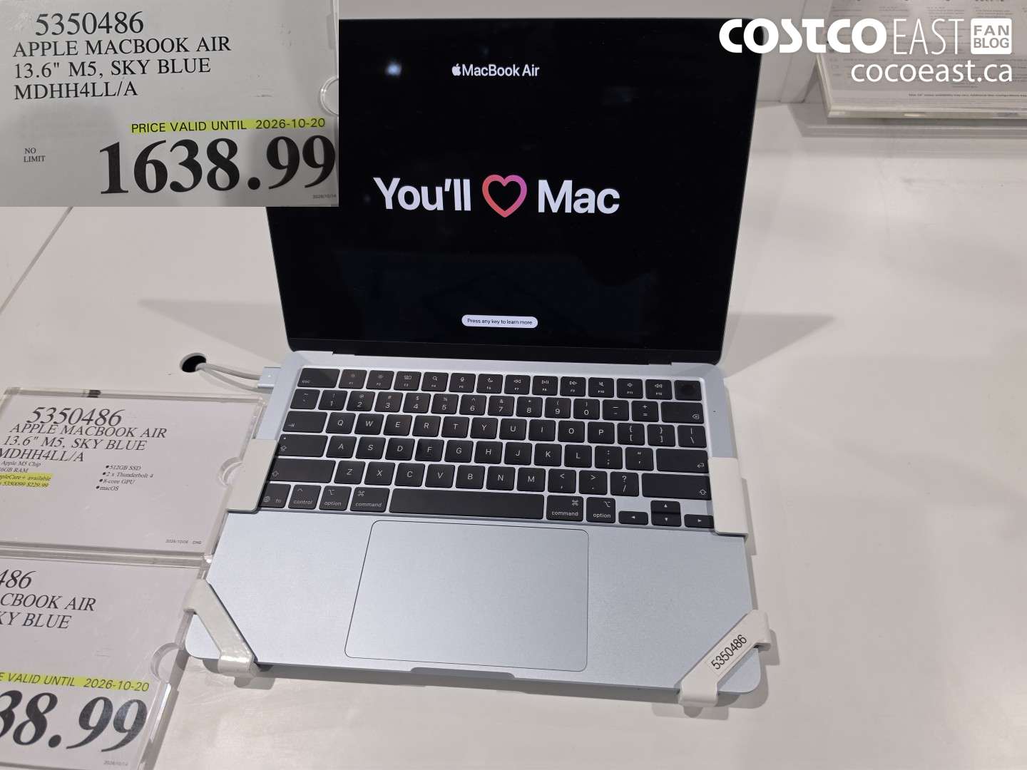 5350486 APPLE MACBOOK AIR 13.6