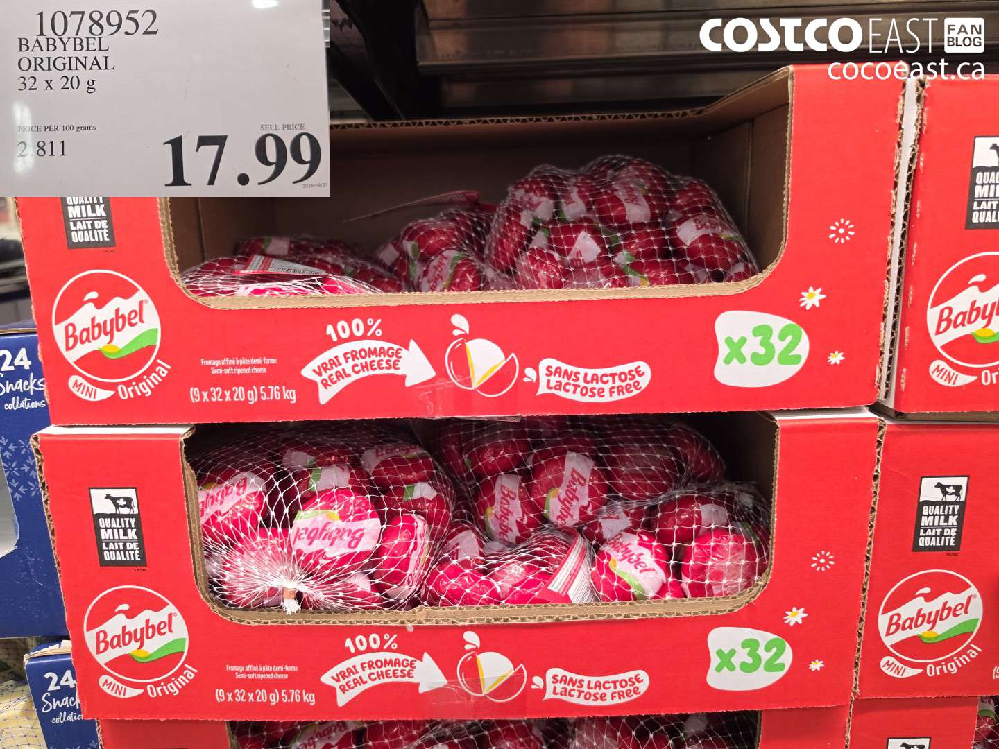 1078952 BABYBEL ORIGINAL 32 X 20 G $17.99