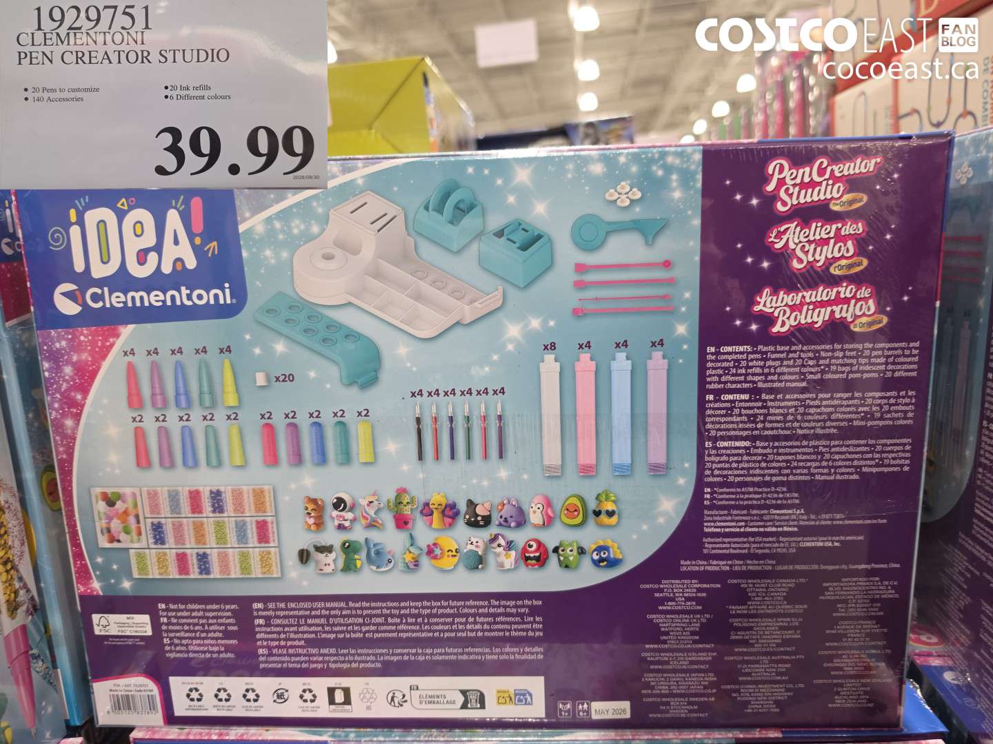 1929751 CLEMENTONI PEN CREATOR STUDIO $39.99