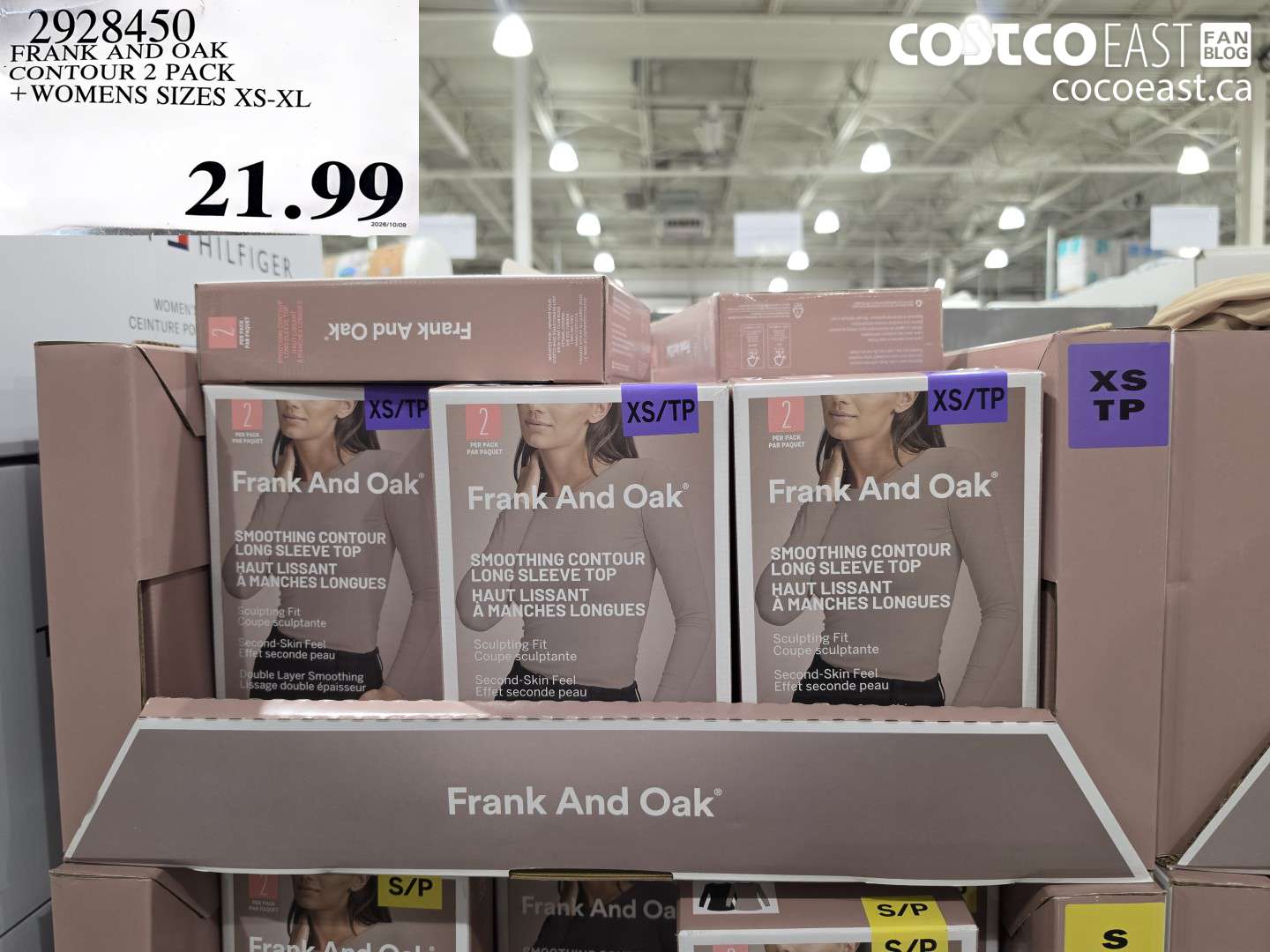 2928450 FRANK AND OAK CONTOUR 2 PACK + WOMENS SIZES XS-XL $21.99