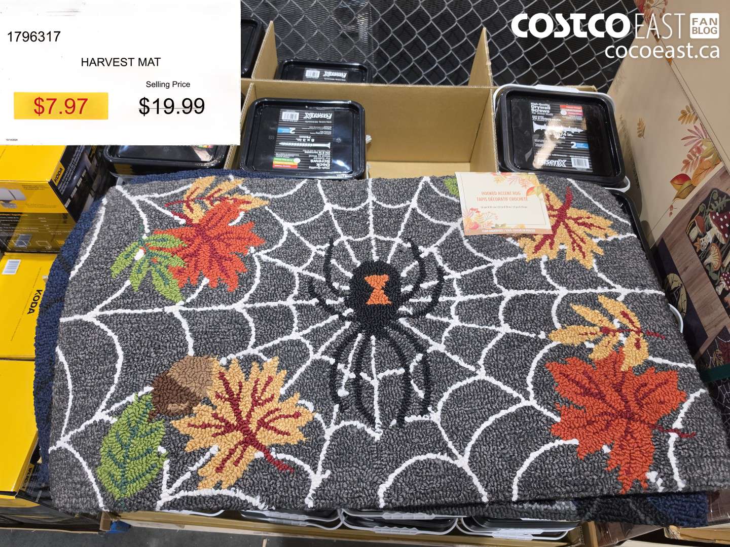 1796317 HARVEST MAT $7.97