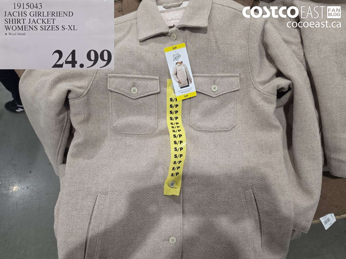 1915043 JACHS GIRLFRIEND SHIRT JACKET WOMENS SIZES S-XL $24.99